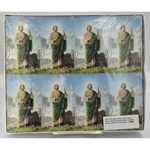 St Jude Thaddeus Catholic Holy Prayer Cards  M-101-24 Made in Italy NEW 90 ct